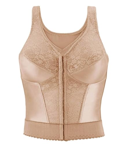 Fully Slimming Wireless Back & Posture Support Longline Bra forWomen with Front Closure & Lace
| Fully Slimming Wireles